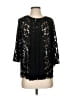 Deletta Black 3/4 Sleeve Blouse Size S - photo 1