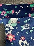 Unbranded Floral Blue 3/4 Sleeve Blouse Size XL - photo 7