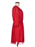 By & By 100% Polyester Solid Red Casual Dress Size M - photo 4