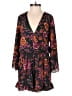 Everly 100% Polyester Paisley Black Romper Size S - photo 1