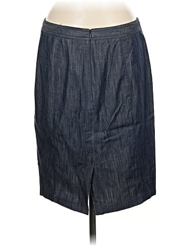 Willi Smith Denim Skirt (view 2)