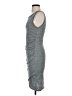 Leith Solid Gray Casual Dress Size S - photo 5