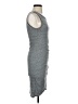 Leith Solid Gray Casual Dress Size S - photo 4