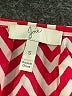 Joie 100% Silk Chevron-herringbone Red Long Sleeve Silk Top Size S - photo 7