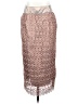ASOS 100% Polyester Brown Casual Skirt Size 4 - photo 1