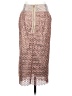 ASOS 100% Polyester Brown Casual Skirt Size 4 - photo 2