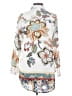 Soft Surroundings 100% Cotton Floral Ivory White 3/4 Sleeve Blouse Size XS - photo 2