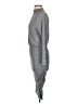 Express Solid Gray Casual Dress Size XS - photo 5