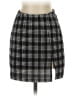 Shein Plaid Black Casual Skirt Size 4 - photo 1