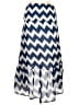 Cals 100% Polyester Chevron-herringbone Blue Casual Dress Size L - photo 2