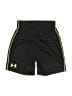 Under Armour 100% Polyester Black Athletic Shorts Size 6 - photo 1