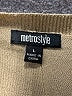 Metrostyle Tan Long Sleeve Top Size L - photo 7