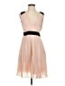 Elle 100% Polyester Pink Cocktail Dress Size 4 - photo 1