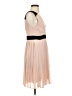 Elle 100% Polyester Pink Cocktail Dress Size 4 - photo 4