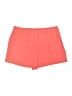 Belle + Sky 100% Polyester Solid Orange Shorts Size 10 - photo 1