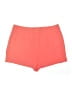 Belle + Sky 100% Polyester Solid Orange Shorts Size 10 - photo 2