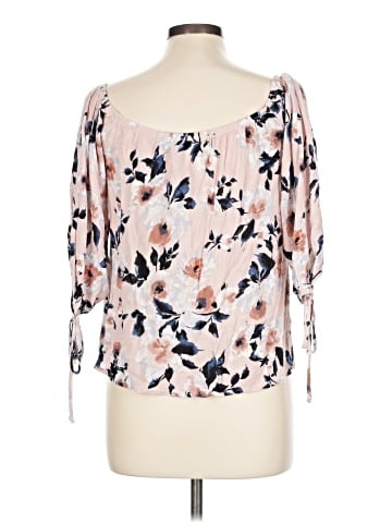 Blue Rain 3/4 Sleeve Blouse (view 2)