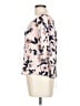 Blue Rain 100% Rayon Floral Pink 3/4 Sleeve Blouse Size L - photo 5