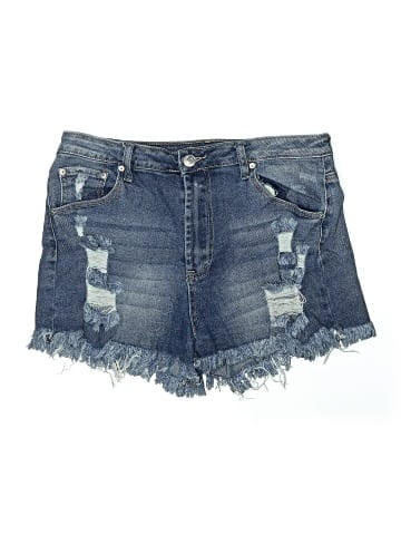 Almost Famous Denim Shorts (view 1)