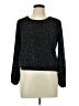 Hippie Rose Black Long Sleeve Blouse Size L - photo 1