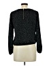Hippie Rose Black Long Sleeve Blouse Size L - photo 2