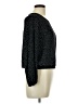 Hippie Rose Black Long Sleeve Blouse Size L - photo 4