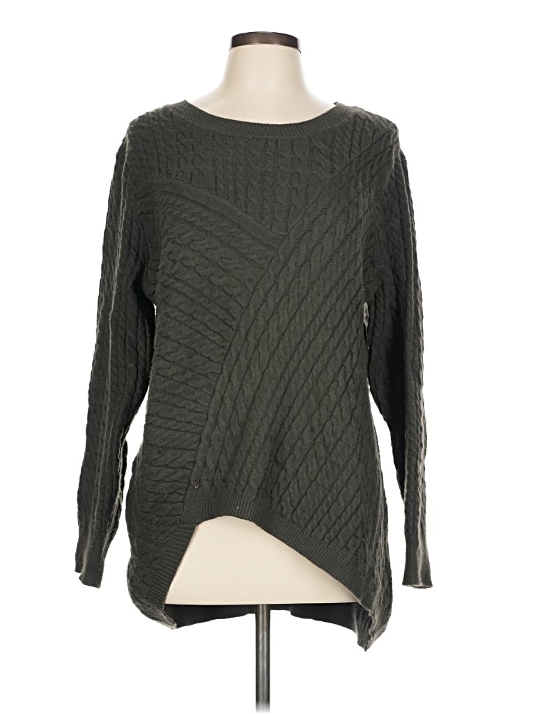 Pre-owned Evolution By Cyrus Pullover Sweater In Green