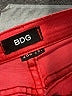 BDG Color Block Red Jeans Size 28 waist - photo 7