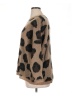 She + Sky 100% Acrylic Animal Print Brown Pullover Sweater One size - photo 5