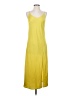 Scoop Solid Yellow Casual Dress Size XS - photo 1