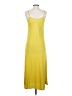 Scoop Solid Yellow Casual Dress Size XS - photo 2