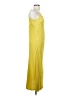 Scoop Solid Yellow Casual Dress Size XS - photo 4