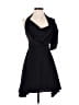 Assorted Brands Solid Black Cocktail Dress Size 6 - photo 1