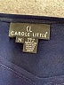 Carole Little Blue Long Sleeve Top Size M - photo 7