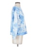 Splendid Tie-dye Blue Pullover Sweater Size XS - photo 4