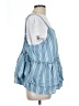 Torrid Blue Sleeveless Blouse Size Lg Plus (0) - photo 4