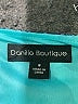 Danillo Boutique 100% Polyester Tie-dye Aztec Or Tribal Print Blue Casual Dress Size 8 - photo 7