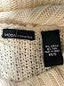 Moda International Ivory Poncho Size XS - photo 7