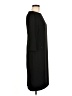 Ann Taylor Solid Black Casual Dress Size 6 - photo 4