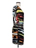 BCBGMAXAZRIA Print Black Cocktail Dress Size S - photo 4