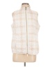 Chico's Plaid Solid Ivory Vest Size M (estimated) - photo 1