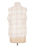 Chico's Plaid Solid Ivory Vest Size M (estimated) - photo 2