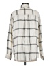 Z Supply Plaid Ivory Long Sleeve Button-Down Shirt Size M - photo 2