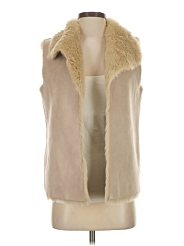 Ann Taylor LOFT Faux Fur Vest (view 1)