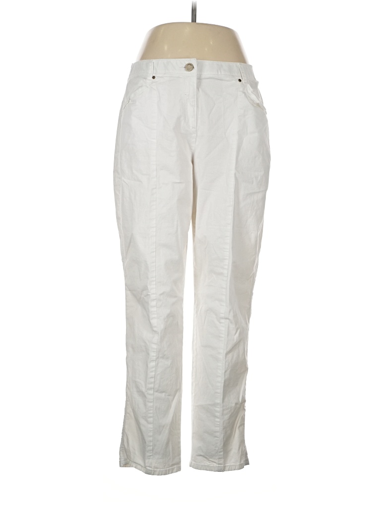 Pre-owned Chico's Casual Pants In White