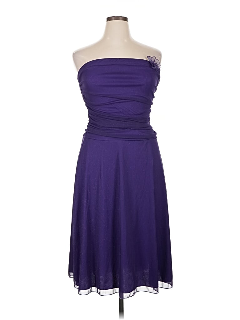 Pre-owned Ruby Rox Cocktail Dress In Purple