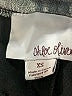 Chloe Oliver 100% Polyester Metallic Silver Casual Pants Size XS - photo 4
