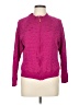 St. John Pink Cardigan Size L - photo 1
