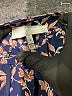 Joie 100% Silk Floral Blue Silk Pants Size 8 - photo 4