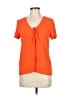 Sandro Orange Short Sleeve Top Size Med (2) - photo 1